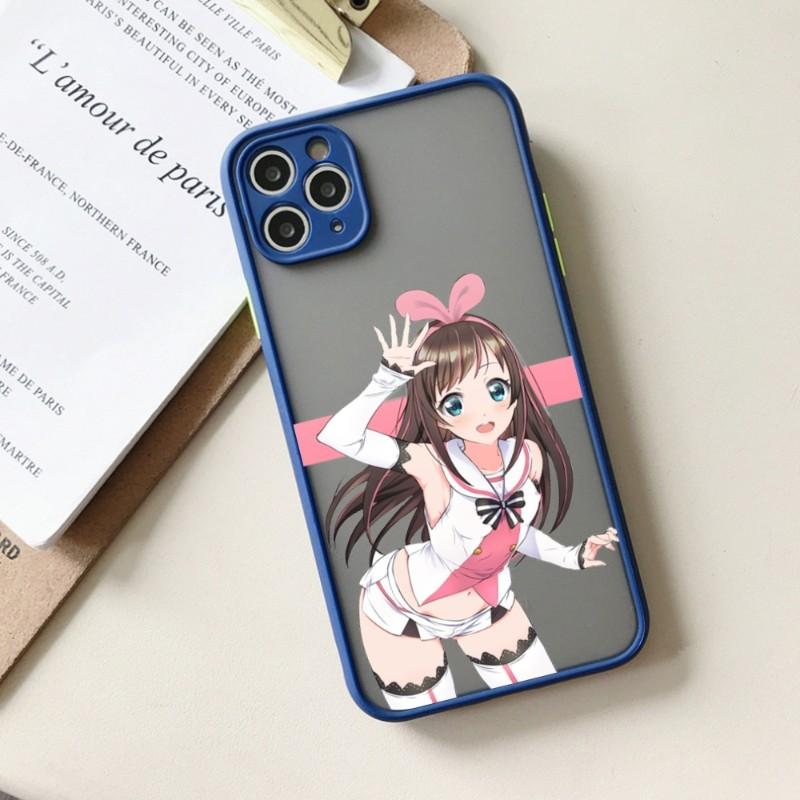Cute Virtual Idol Kizuna AI Phone Case For IPhone 14 13 12 11 Mini Pro Max XS X Max XR 8 7 Plus SE 2022 Skin Color Phone Cover
