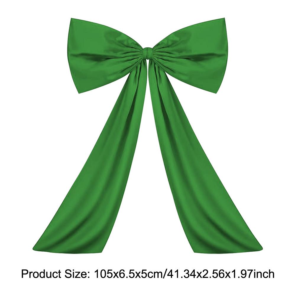 

Large Bow Decor Ribbon Bow DIY Decorations Hanging Bowknot Birthday Party Decorations Home Garden Bow Tie Wall Decor зелений