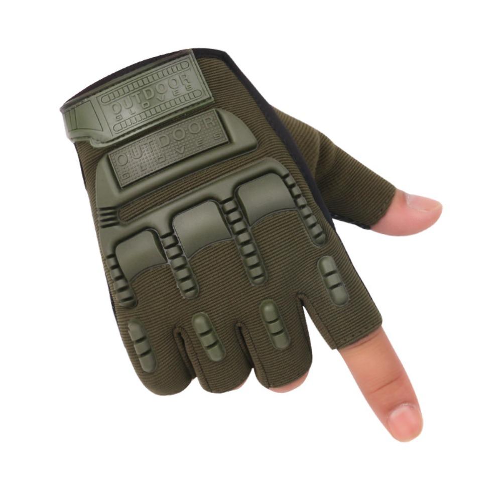 New Men's and Women's Outdoor Riding Fitness Half-finger Gloves Breathable Training Motorcycle Field Mountaineering Tactical Gloves