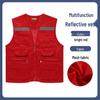 Reflective Mesh Breathable Safety Workwear for Food Delivery and Designated Drivers