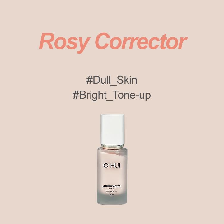 

O HUI Ultimate Cover Primer 02 Rosy Corrector SPF20/PA++ 30ml +RANDOM GIFT