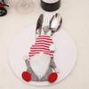 Christmas Cutlery Set Cartoon Doll Knife and Fork Cover Santa Claus Xmas New Year Party Dinner Decor Christmas Decorations