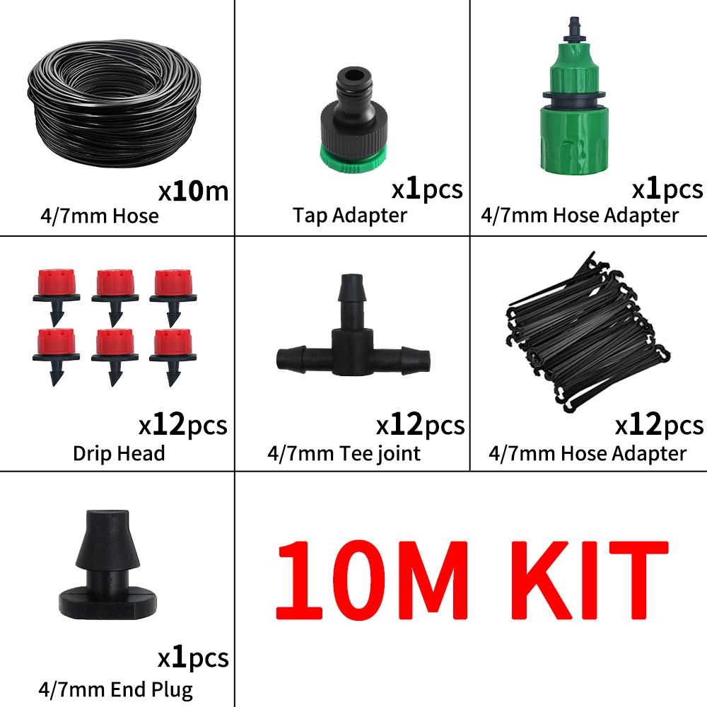 Automatic Drip Irrigation DIY System for Balcony and Potted Plants