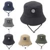 Stylish Unisex Fisherman Hat With Drawstring, Lightweight And Breathable For Summer Outdoor Activities