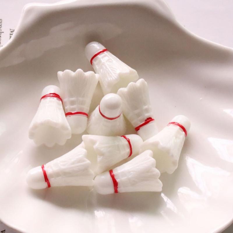 5Pcs Miniature Football Football Basketball Badminton Diy Accessories