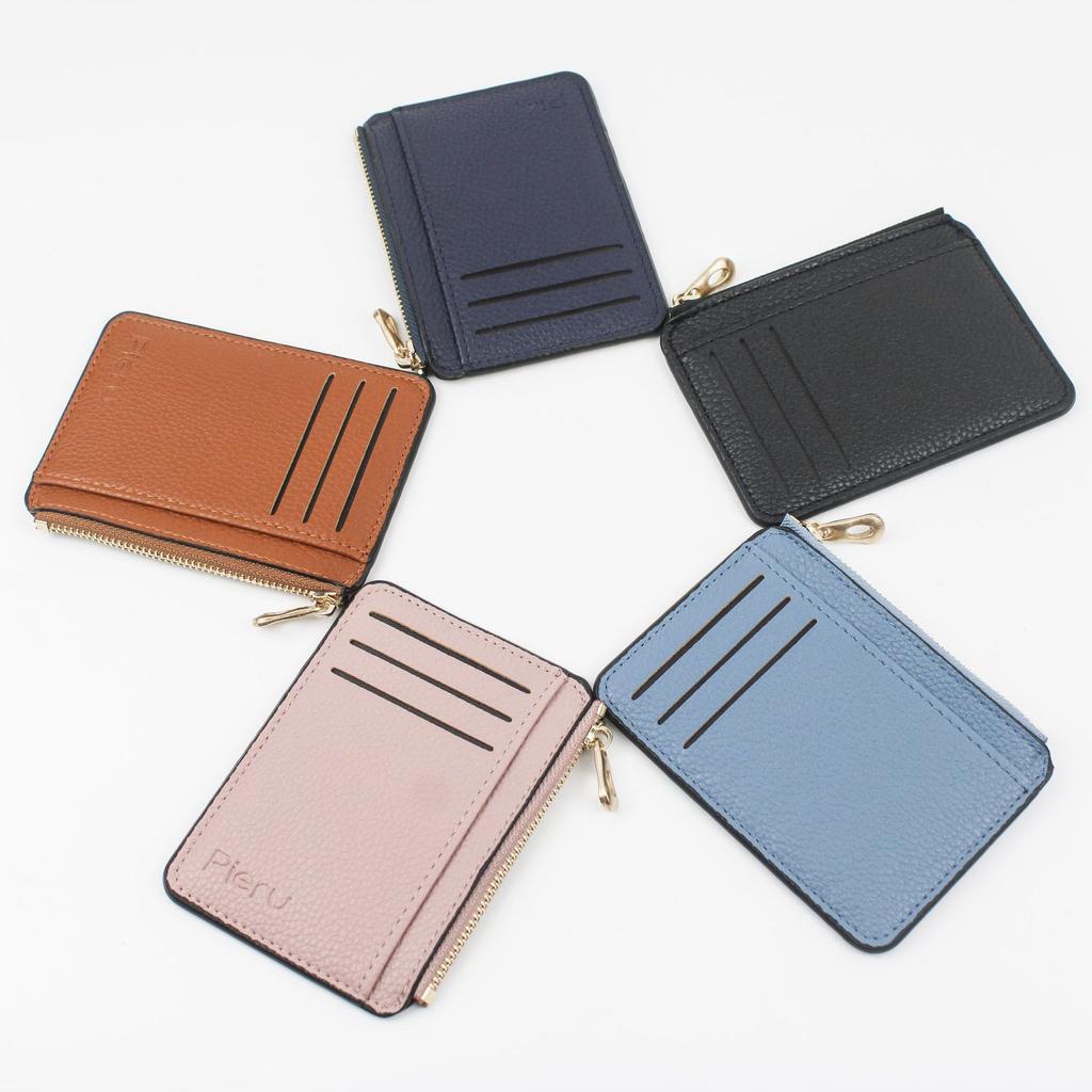 Zipper Card Bag Large Capacity Ultra-thin Simple Multi-card Change Bag