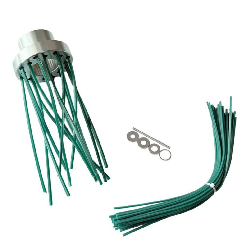 Aluminum Zinc Zinc Alloy Aluminum Porous Lawn Head 3 Discs Grass Cutting Head Lawn Cutter Head  Lawn Mowing