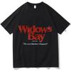 Widows Bay T-Shirt Unisex Mode Lässige T-Shirts Baumwolle Sommer Kurzarm Damen T-Shirt Grafik Merch Ästhetische Harajuku Oberteile
