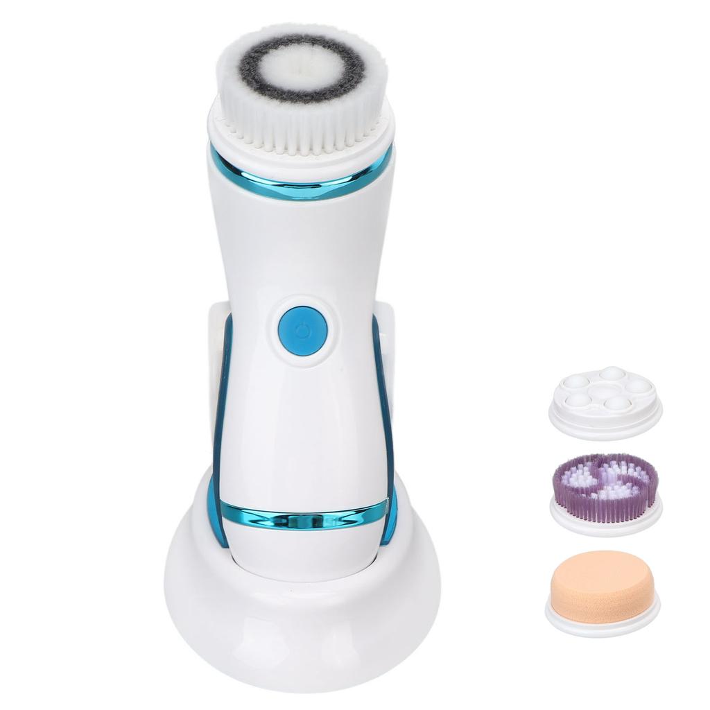 4 In 1 Facial Cleansing Brush Deep Cleaning Pore Cleaning Electric Face Cleaner for Men Women