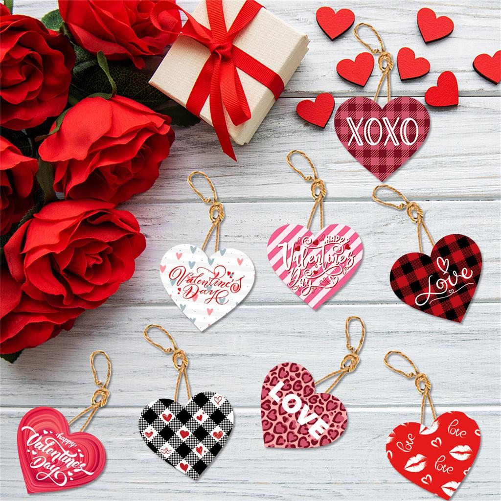Valentine's Day Paper Hearts Decorative Valentines Decor For Christmas Valentine's Day Wedding Anniversary Themed Party