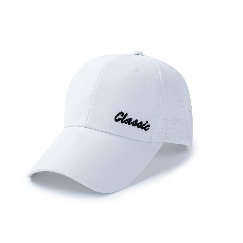 

Summer New Big Size 63cm Quick Drying Baseball Cap for Men Women Extended Brim UV Sunscreen Cap Breathable Mesh Duck Tongue Hat L56-59cm белый