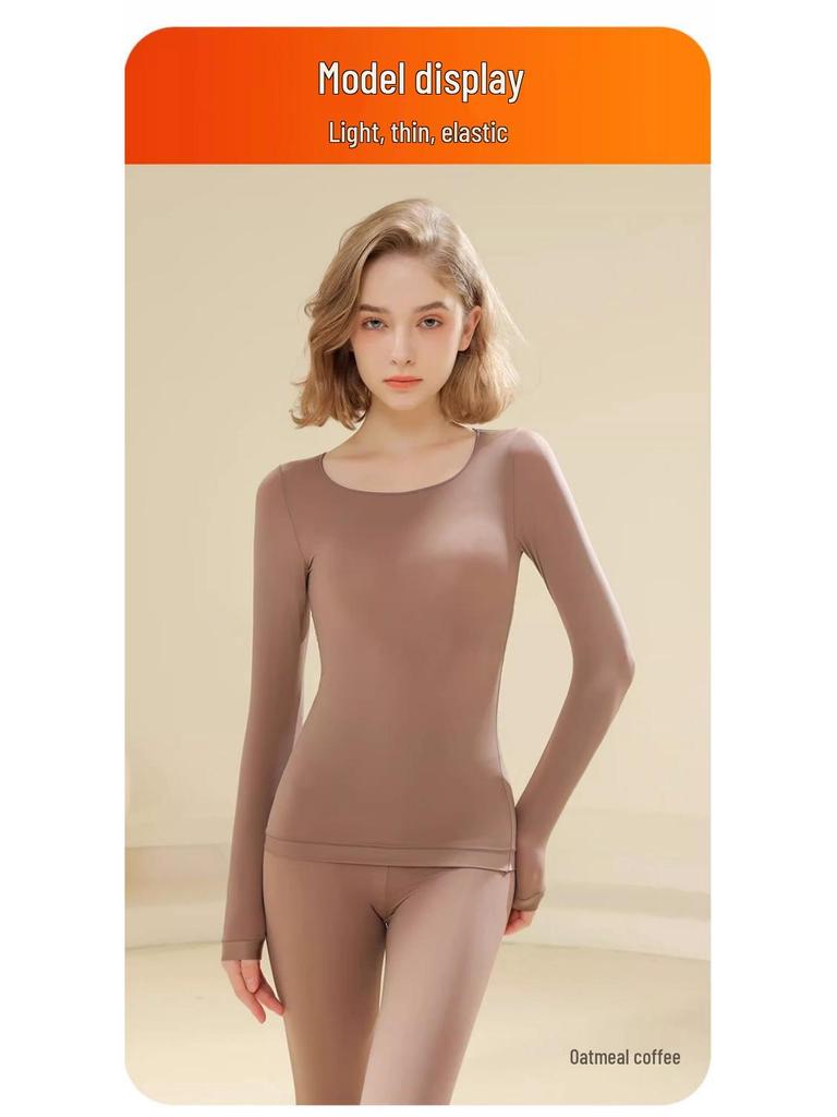 Hyaluronsäure Ultra-Dünnes Thermales Hautverbesserndes Basisschicht-Set für Damen