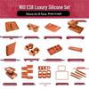 Nio ES8 Console Silicone Pad & Storage Box Set - Fits 26 Model Accessories for Interior Decoration.