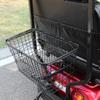 Mobility Scooter Electrombile Bicycle Rear Storage Basket Iron Large Portable Basket Outdoors