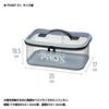 Clear for Storing Small Fishing Bagcan Prox Mini Bagcan Gray PX9892MBG [Lid/side color/Perfect Items] (PROX) M/Blue
