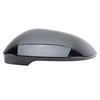 1 Pair Rearview Mirror Cover Cap For Volkswagen Golf 8 - Black With Lane Change Assist Hole Side Mirror Car Accessories