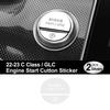 Engine Start Stop Headlight Switch Button Trim Cover for Mercedes Benz C Class W206 C200 C220 C260 C300  Car Accessories