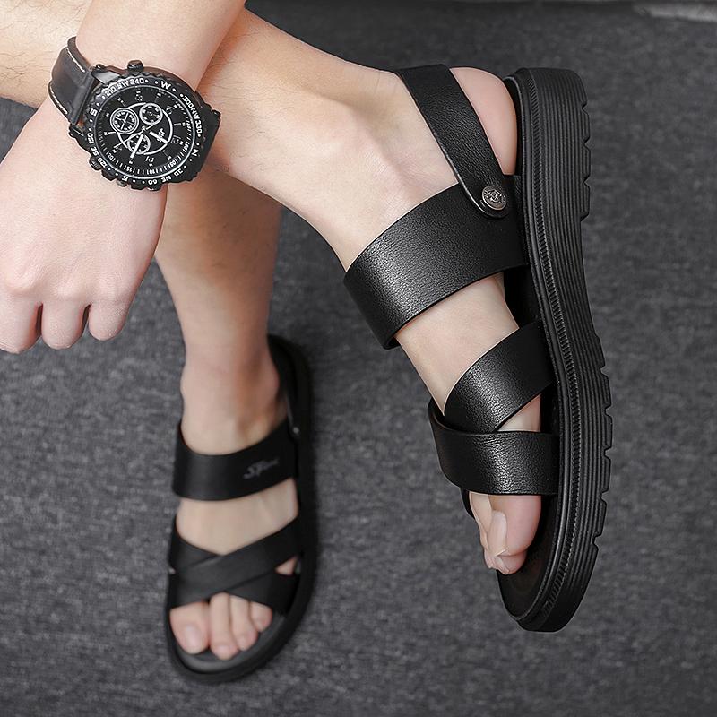 Fashion Men Sandals Outdoor Fashion Leisure Breathable Summer Shoes Classic Male Soft Sandals Sneakers Fashion Men Beach Footwear