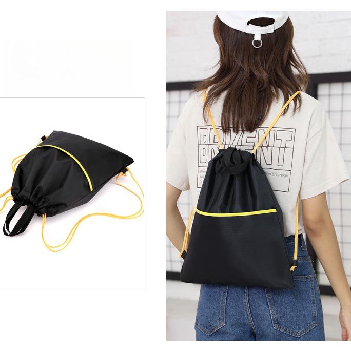 Oxford Drawstring Bag Backpack Suitable for Sports Fitness School