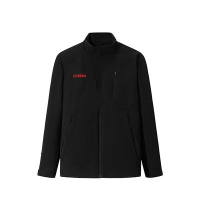 Minimalist Stand Collar Letter Comfortable Casual Versatile Cotton Jacket Men Jacket 152547805-2