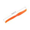 uxcell 6pcs 8040 RC Propeller Blades, 2-Vane, 20.3cm Diameter, Plastic RC Aircraft Quadcopter Prop Replacement with Orange 9 Plastic Washers