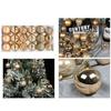 Christmas Ball Ornaments 36pcs Shatterproof Balls for Xmas Tree Decoration