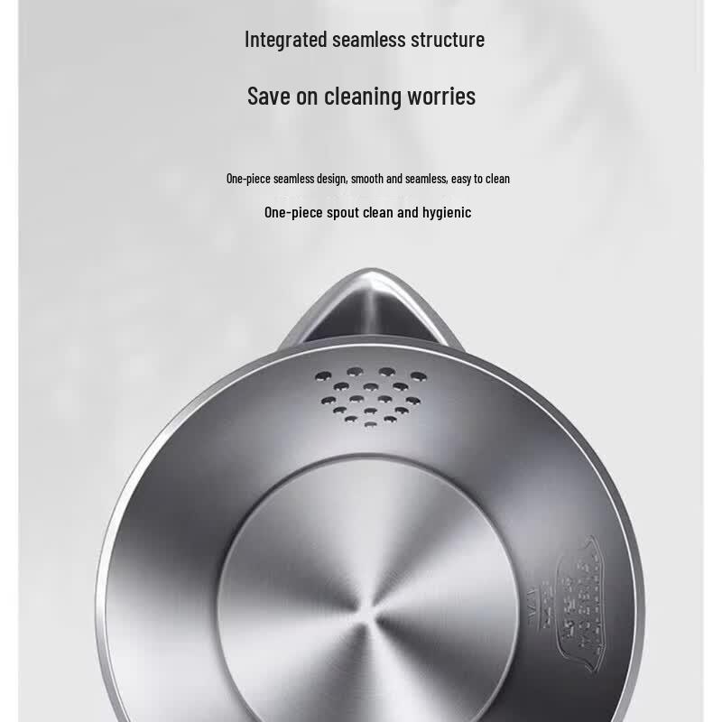 Midea 1.7L 304 Stainless Steel Electric Kettle CN plug (adapter included)