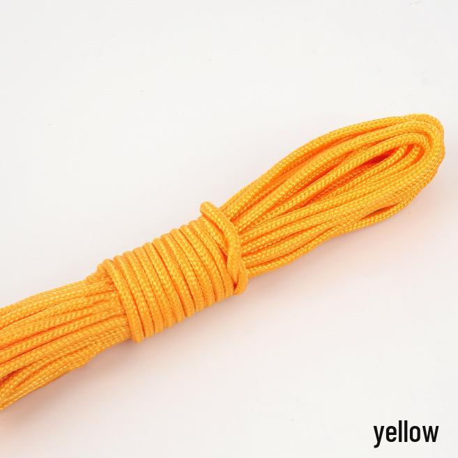 Heavy-Duty Hand-Woven Nylon Rope: Wear & Sun Resistant, Ideal for Trucks & Clotheslines