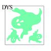 Luminous Bat Decorations for Home Halloween Glow in The Dark Wall Stickers, Ghost Hand And Party Background Supplies Decals, Horror Theme Removable