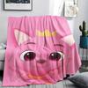 1PC Pinkfong Print Flannel Blanket, High Quality Comfortable for All Seasons, Home Decor, Warmth and Comfort, Perfect for Christmas Gifts112