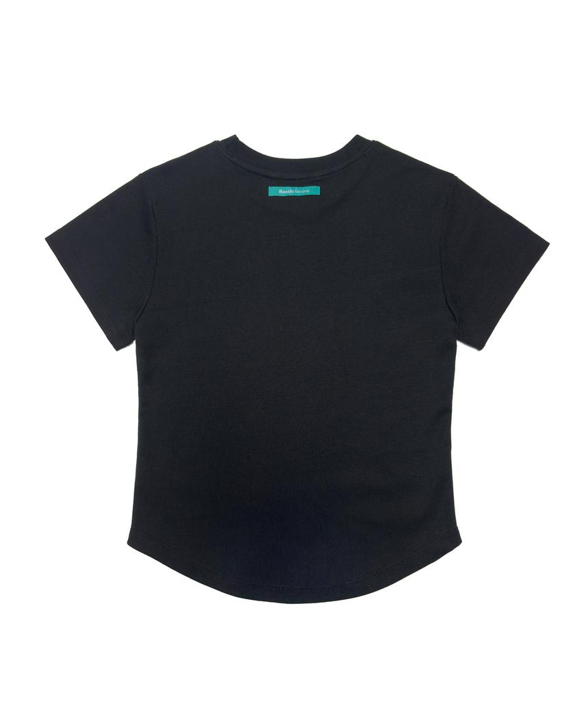 RUSTIC REVERIE Rustic Essential Slim T-Shirt [Black]
