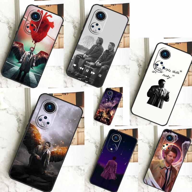 Angel Castiel Supernatural Case For Honor X8b X9b 90 70 50 Magic 5 Pro Magic 6 Lite X6 X7 X8 X9 X6a X7a X8a X9a Cover