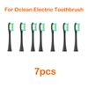 XiaomiFor Oclean Flow/X/ X PRO/ Z1/ F1/ One/ Air 2 /SE Brush Heads Soft DuPont Sonic Toothbrush Vacuum Bristle 7pcs Replacement Heads
