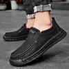 Popular Men's Shoes Autumn Men's Business Dress Small Leather Shoes Fashion British Block Casual Shoes