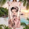Large Beach Towel Quick Dry Absorbent Towel For Beach IndoorBetty Boop