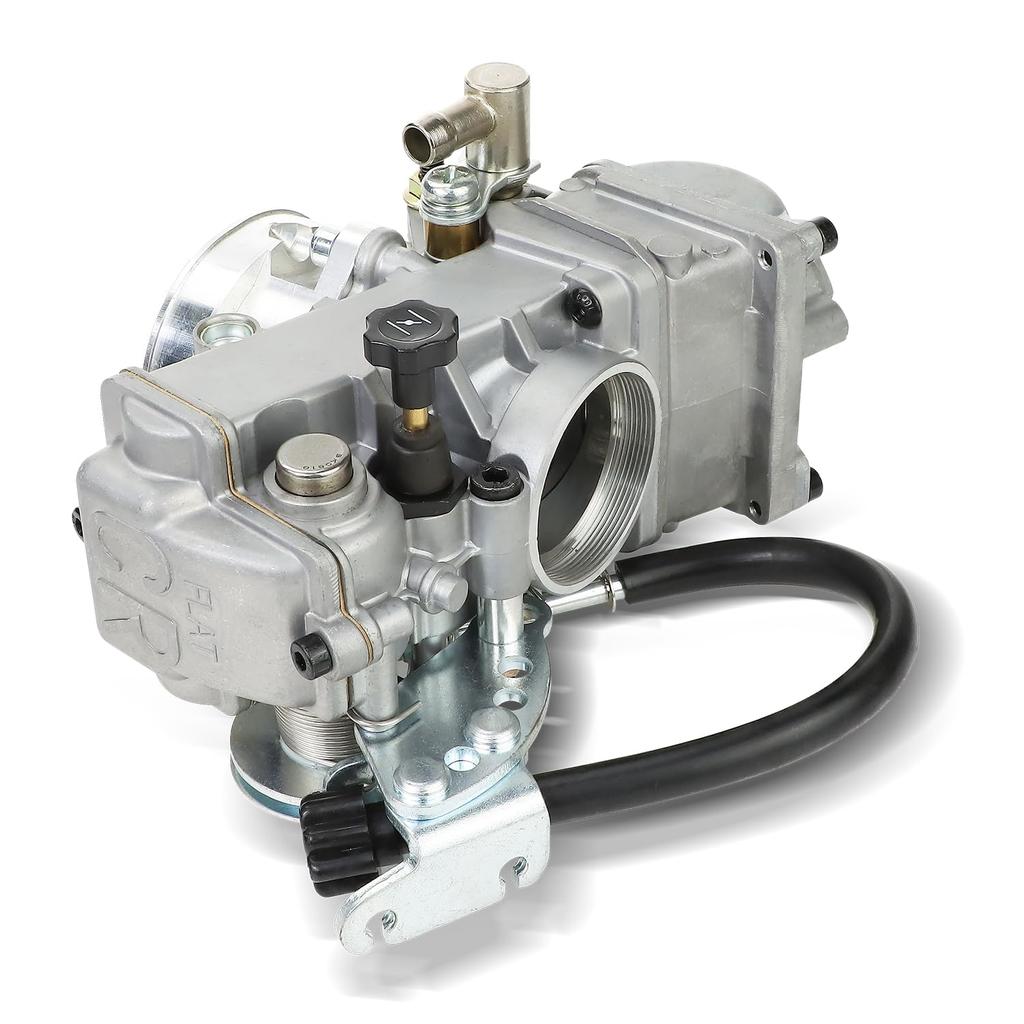 Jetsetmoto FCR35 35mm Motorcycle Carburetor for Keihin Repair and Universal Fit for Motorcycles Carburetor, Zinc-Made FCR, Replacement, 200cc-350cc
