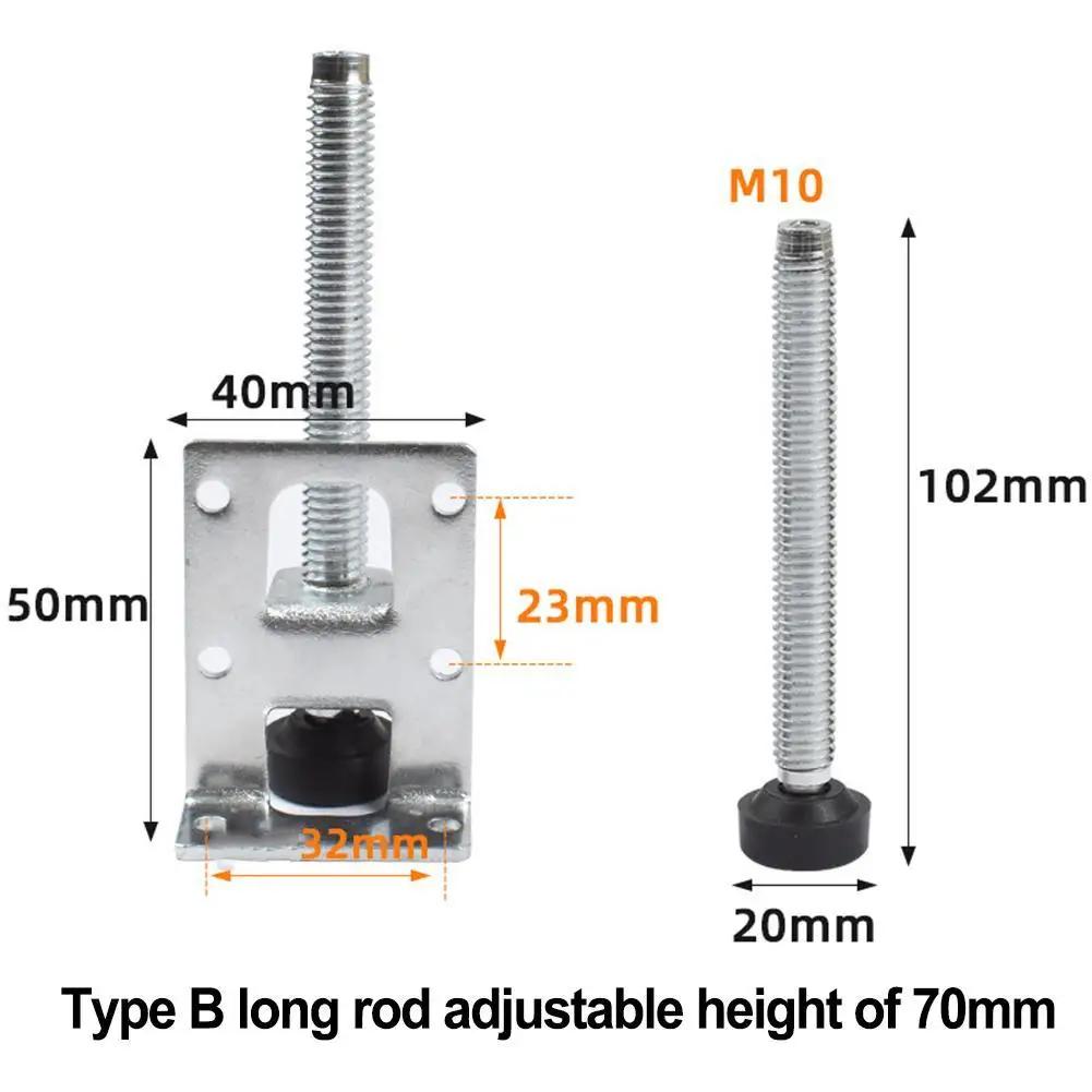 1pcs Adjustable Leveling Feet Heavy Duty Height Adjuster Furniture Leveler Foot Leveler Legs For Cabinet Table Chair Sofa Feet