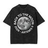 Artemis II Moon Mission T-Shirt Loose T-Shirts Short Sleeves Streetwear Tshirt Summer Casual O Neck Oversized Top Tees