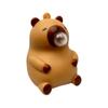 Creative Capybara Bubble Blowing Squeeze Toy: Viral Decompression Toy for Kids and Stress Relief