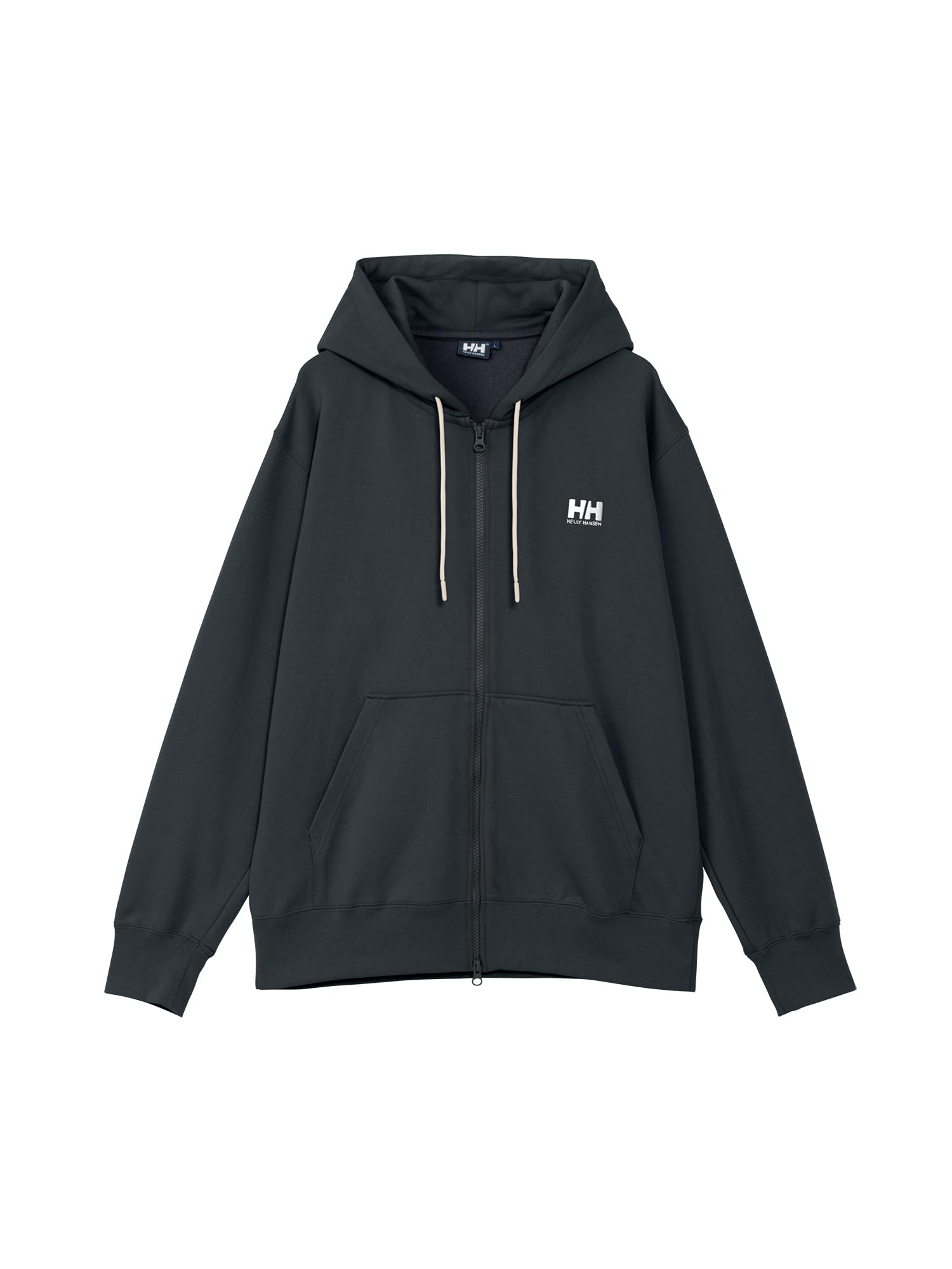 Худи на молнии с логотипом HH Черный XL