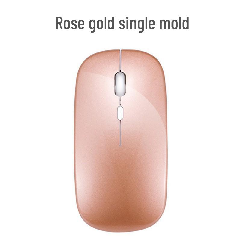 Enhanced Silent Dual-Mode Bluetooth & 2.4G Wireless Rechargeable Mouse