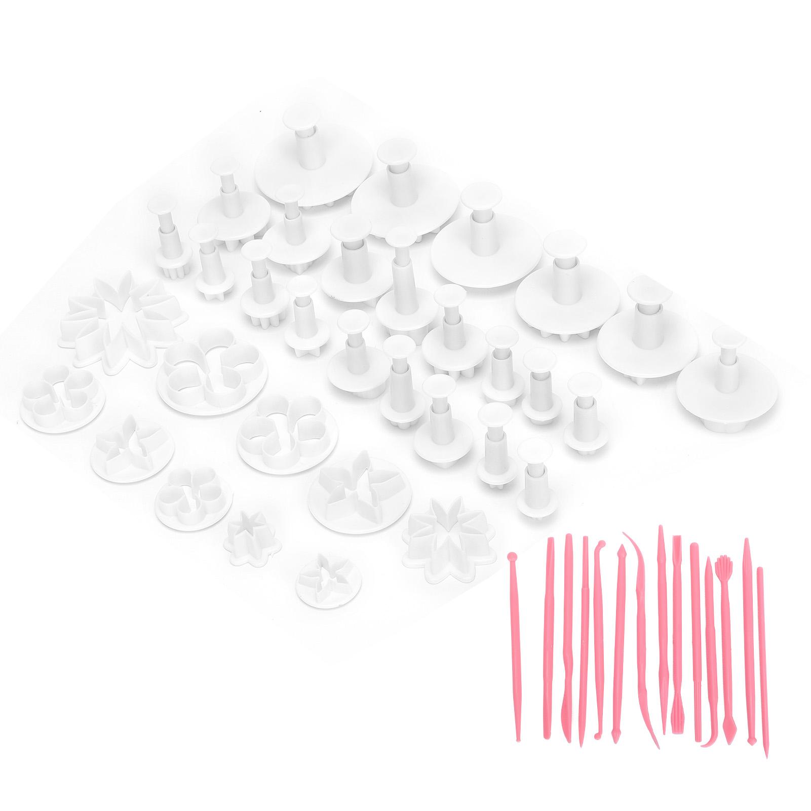 

47 шт. Формы для тиснения тортов, Фондант, Печенье, Кексы, Десерт, Инструменты для печати и украшения