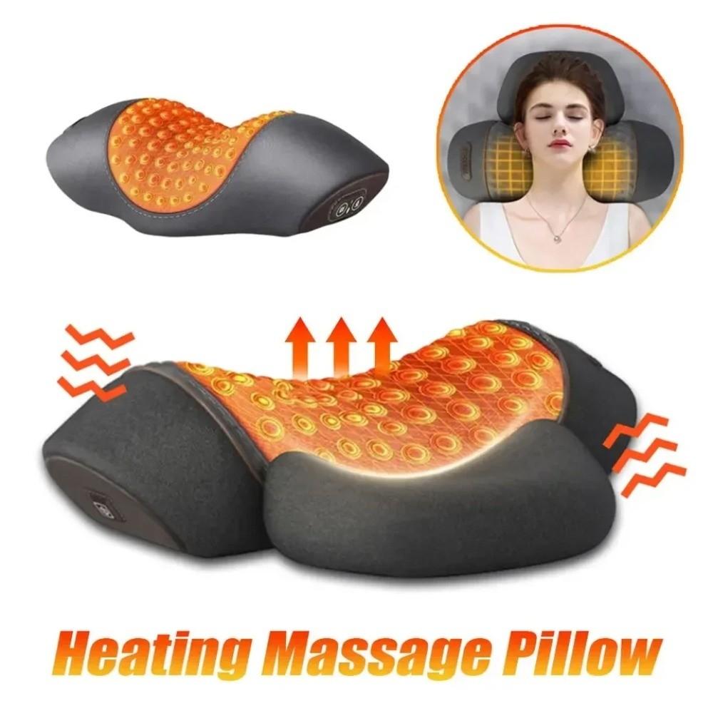 3-in-1 Neck Massager Pillow Electric Neck Shoulder Massage Pillow Neck Stretch
