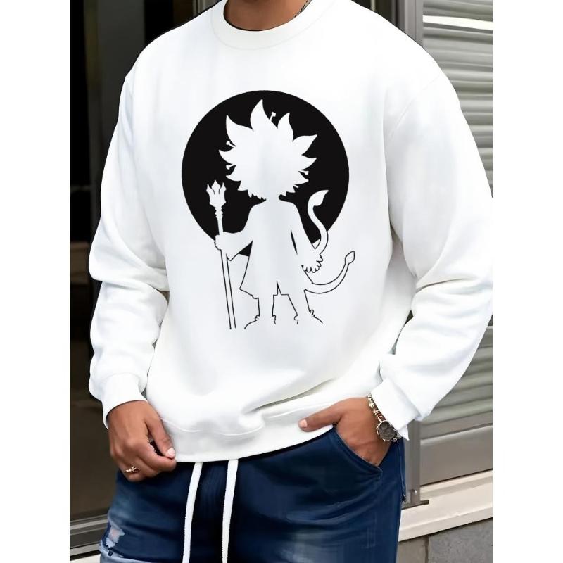 

Dragon Ball Men s Crew Neck Sweatshirt, Shrink-Resistant Fabric, Low-Maintenance Daily Wear S