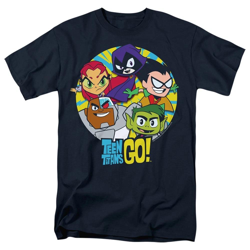 Teen Titans Go! Go Go Group Licensed Children s T-shirt 110