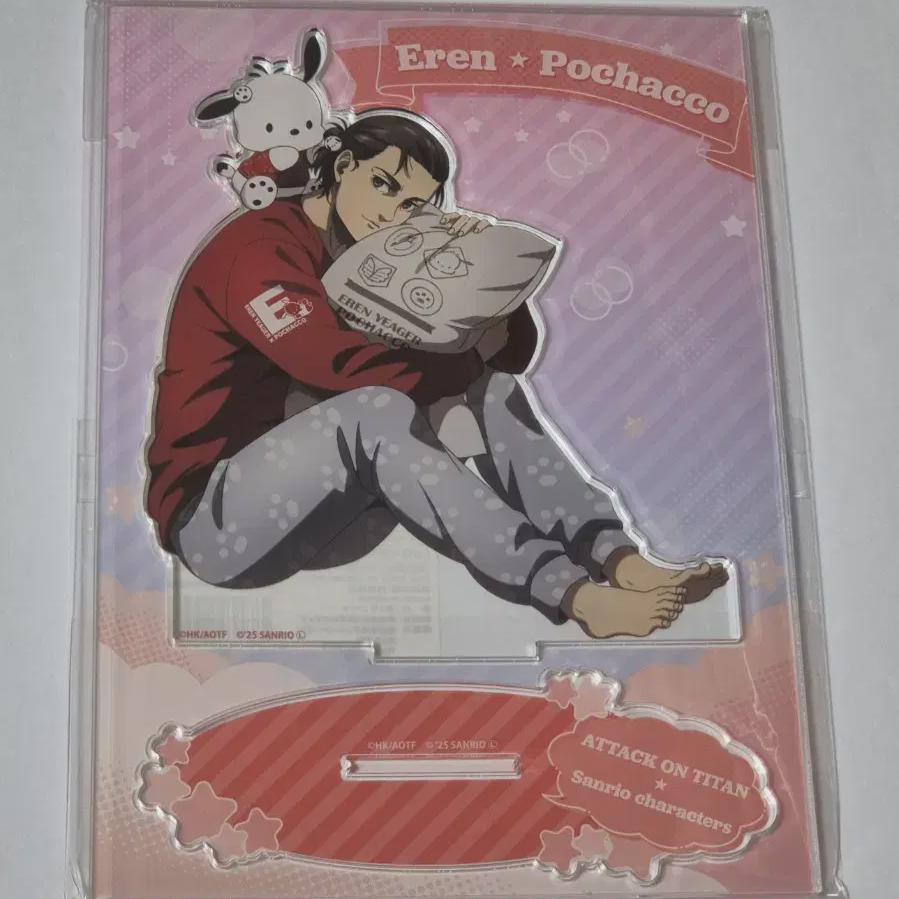 

Attack On Titan Attack On Titan Eren Yeager Sanrio Collaboration Acrylic Stand