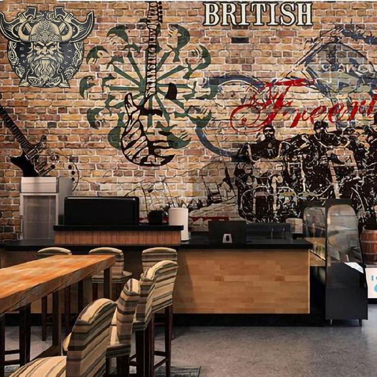 Cultural Wood Wall Hangings Medieval Nordic Portrait Sword Wall Plaques Decors