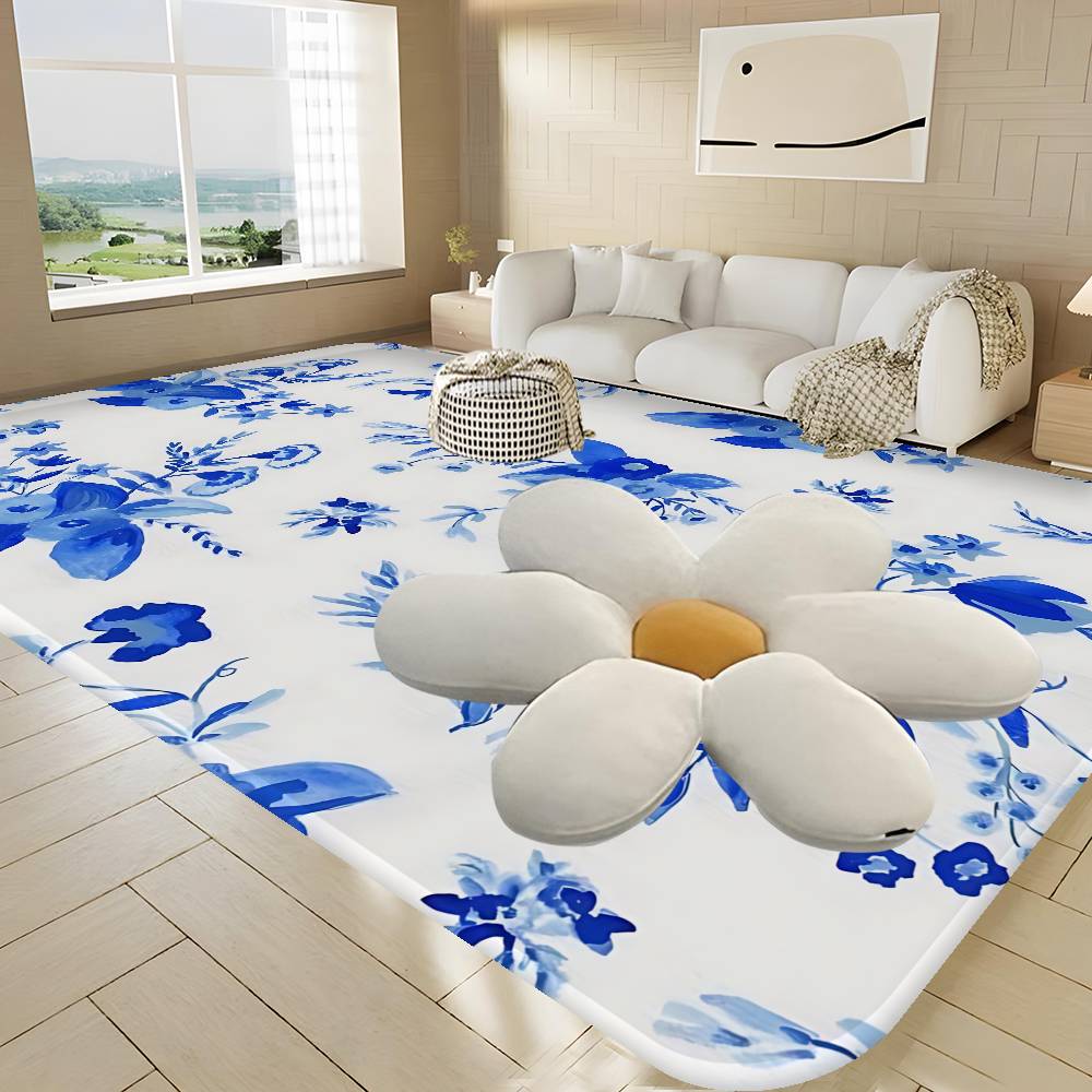 Porcelain Patterns Kitchen Mat Cheaper Anti-slip Modern Living Room Balcony Printed Modern Home Decor
