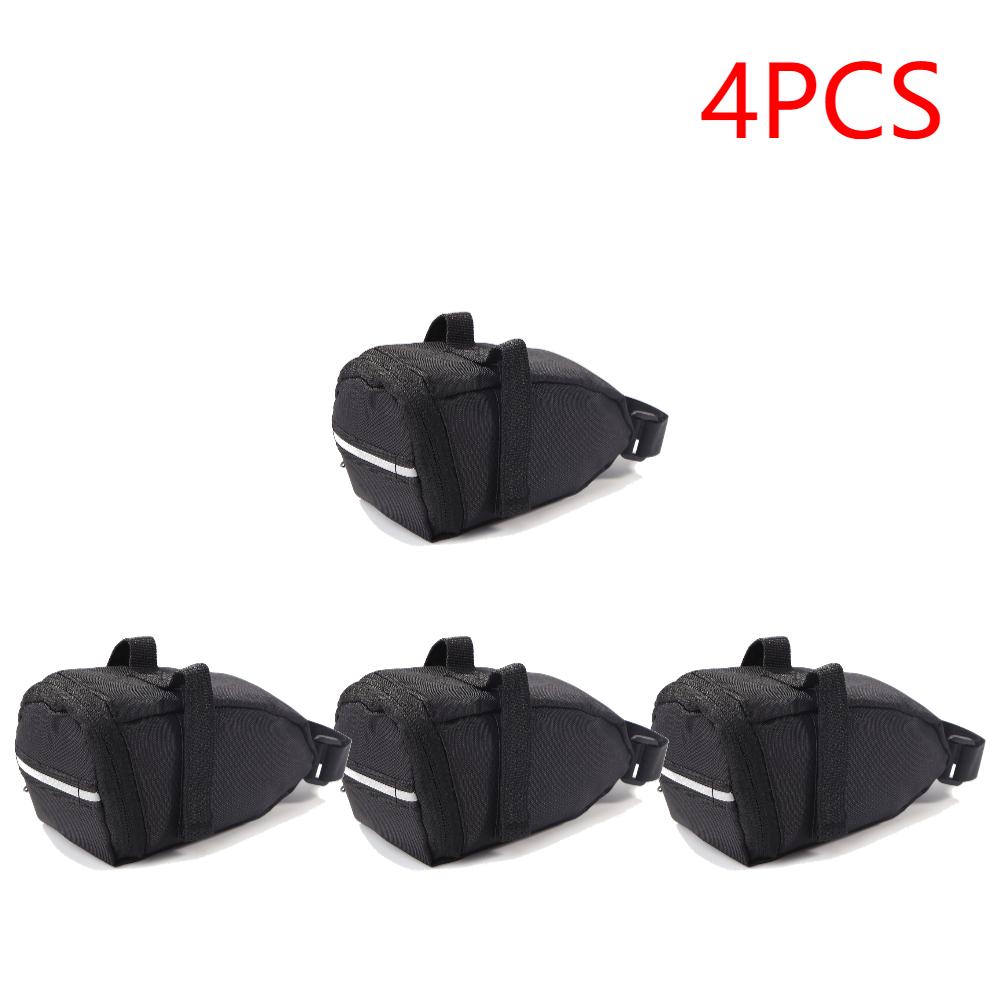 1-6PCS 1L MTB Bicycle Bags Multi-function Bike Saddle Bag Rainproof MTB Seatpost Rear Storage Pouch Cycling Equipment