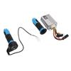 48V 1000W Motor Brushed Speed Controller with Throttle Twist Grip Waterproof for Electric Scooter Bike